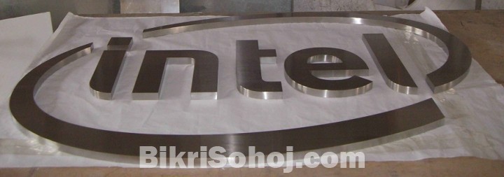 Stainless Steel Letters Signage Maker in Dhaka